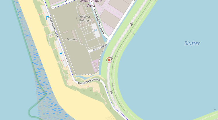 Kaart van de omgeving van de melding