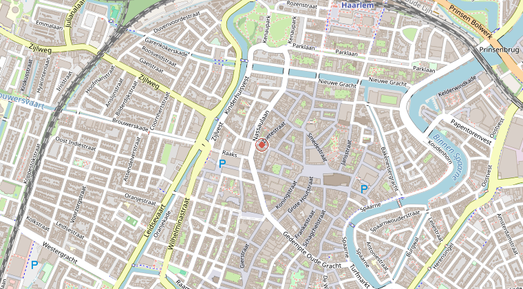 Kaart van de omgeving van de melding