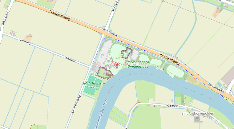 Kaart van de omgeving van de melding